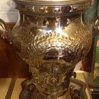 سماور کاملا سالم و بسیارکم کار قلم زنی