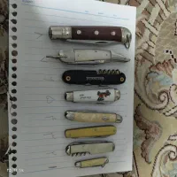 هشت تا چاقوی کلکسیونی انگلیسی وآلمانی و ژاپنی|کلکسیون اشیاء عتیقه|تهران, شهرک آسمان|دیوار