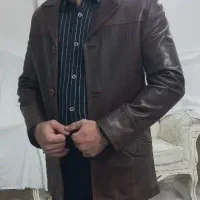 کاپشن چرم