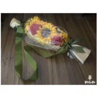 گل ربانی ماندگار|گل مصنوعی|بندر گناوه, |دیوار