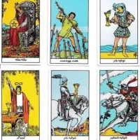 فال تاروت پاسور قهوه سرکتاب آینه