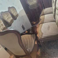 مبلمان ۷نفره بامیزناهارخوری شیشه ای و۲تختخواب|مبلمان خانگی و میز عسلی|تهران, شهران شمالی|دیوار