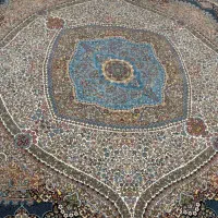 یک تخته فرش گرد۴ متری