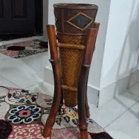 گلدان حصیری