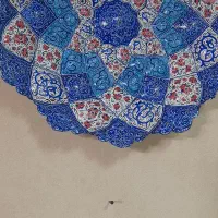 بشقاب میناکاری دکوری دیواری ۲۳در ۲۳ پیاله گل سرخی|صنایع دستی و سایر لوازم تزئینی|تهران, تهرانپارس شرقی|دیوار