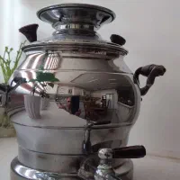سماورقلمکارگازی امرسان باوسایل جانبی نوبقیه وسایل|سماور، چای‌ساز، قهوه‌ساز|مشهد, آزادشهر|دیوار