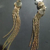 گوشواره رنگ ثابت تضمینی مشابه طلا