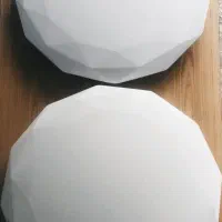 لامپ گرد سقفی ۷۲ واتی  طرح الماس