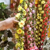 فروش عمده ریسه گل مصنوعی