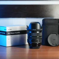 لنز سیگما Sigma 24-70mm f/2.8 DG OS HSM Art Canon|دوربین عکاسی و فیلم‌برداری|تهران, سعادت‌آباد|دیوار