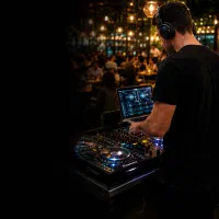 دیجی Dj کافه رستوران « قیمت مناسب » روش لایت سینک