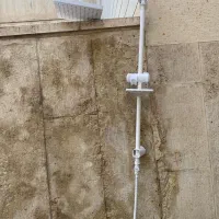 علم دوش کسرا مدل سفید در حد نو