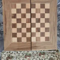 تخته نرد گردو،معرقکاری و روکش فایبر گلس|اسباب‌‌بازی|ری, علایین|دیوار