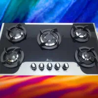 اجاق گاز ۵ شعله تیلار|اجاق گاز و لوازم برقی پخت‌وپز|رشت, حمیدیان|دیوار