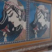 تابلو فرش دستباف قدیمی