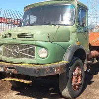 بنز تک ولوو ده‌چرخ کارت سند جرثقیل مدل ۵۵