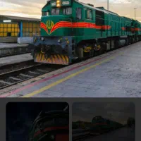 قطار مشهد محدود