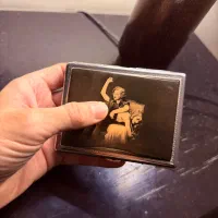 جعبه سیگار انگلیسی آنتیک