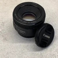 لنز کنون فیکس 50mm f1.8 STM مشابه نو|دوربین عکاسی و فیلم‌برداری|مشهد, سعد آباد|دیوار