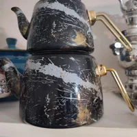 کتری قوری روگازی طرح ماربل