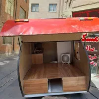 کمپر /کاروان / مناسب مسافرت و مشاغل. کافه سیار