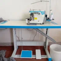 چرخ خیاطی ۵نخ جک E4s درحد صفر