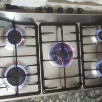 گاز صفحه ی تمام استیل ترمکوب داربانوفرقی|اجاق گاز و لوازم برقی پختوپز|نهاوند, |دیوار