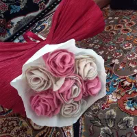 دسته گل|گل مصنوعی|قم, چهل درخت‎|دیوار