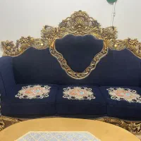 مبل استیل ۹نفره|مبلمان خانگی و میز عسلی|باغستان, |دیوار
