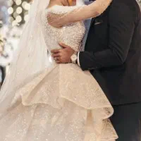 لباس عروس تمام کار شده