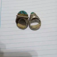 سلام دوتاانگشتر فیروزه عالی ونیشابوری|جواهرات|تیمور آباد, |دیوار