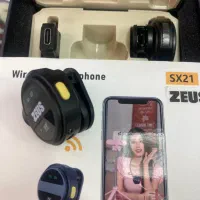 میکروفن حرفه ای زئوس در حد نو