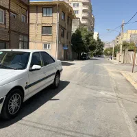 پژو پارس بدون رنگ