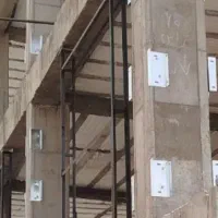نبشی والپست نما روی کفتری تاسیسات نبشی اسانسو