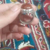 انگشتر عقیق جیگری|کلکسیون اشیاء عتیقه|رباطکریم, کیکاور|دیوار