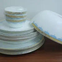 سرویس 25 پارچه اپال گرد کلاسیک