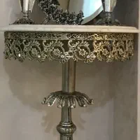 آینه و شمعدان