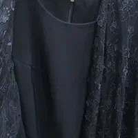 کت گیپور با سارافون سایز بزرگ سرمه ای|لباس|تهران, حر|دیوار