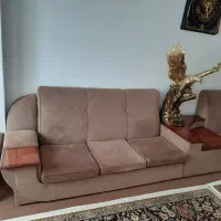 مبلمان ۷ نفره در حد نو|مبلمان خانگی و میز عسلی|گرمی, |دیوار
