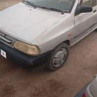 سلام پراید مدل 86 فروشی رنگگ نقره ای