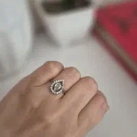 انگشتر اشک نقره