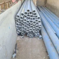 حدود۱تن لوله پلیکا فاضلاب نو استفاده نشده