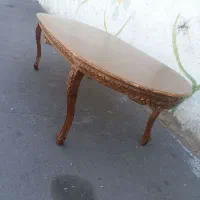 میز 12 نفره چوبی میز کار میز بیضی غذاخوری