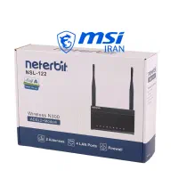 مودم روتر +ADSL2 نتربیت NSL-122