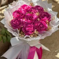 گل آرایی روبانی وباکس گل وهدیه