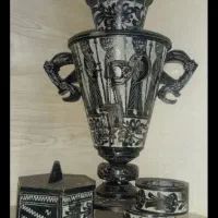 سماور و قوری سنگی مناسب سفره یلدا