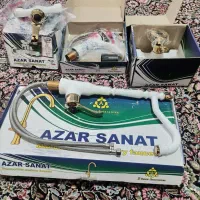 شیرآلات سفید طلایی|لوازم سرویس بهداشتی|کرمان, |دیوار