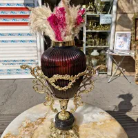 گلدان برنزی (گلدان برنجی رومیزی)کنار سالن|صنایع دستی و سایر لوازم تزئینی|تهران, کیانشهر|دیوار