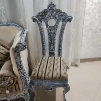 مبلمان سلطنتی هفت نفره پتینه وناهار خوری هشت نفره|مبلمان خانگی و میز عسلی|مشهد, فارغ التحصیلان|دیوار
