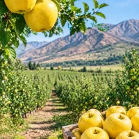 فروش سیب زرد سر درخت - دشتروم